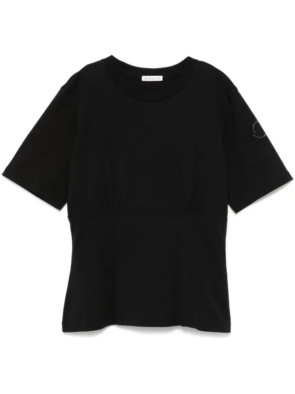 Moncler ロゴ Tシャツ | ブラック | FARFETCH JP