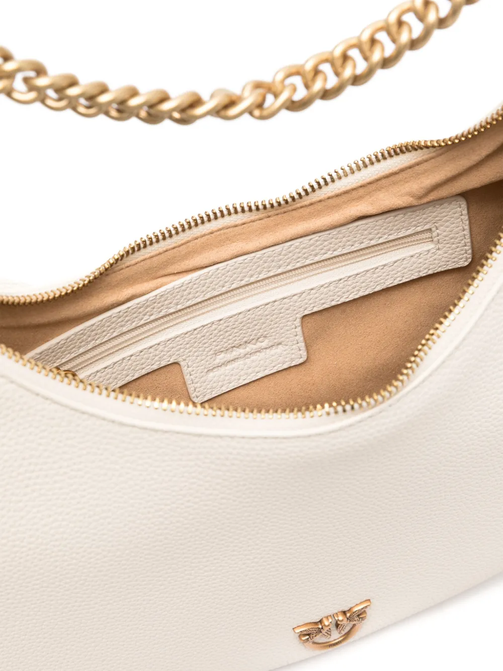 PINKO Brioche schoudertas Beige