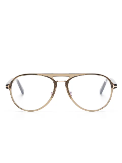 TOM FORD Eyewear pilot-frame glasses