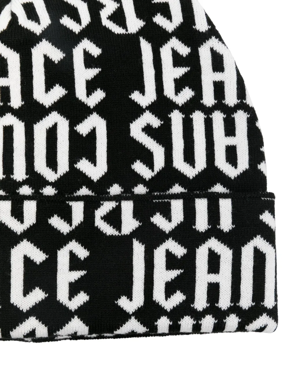 Versace Jeans Couture Muts met logo - Zwart