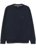 BOSS crew-neck sweatshirt - Blue