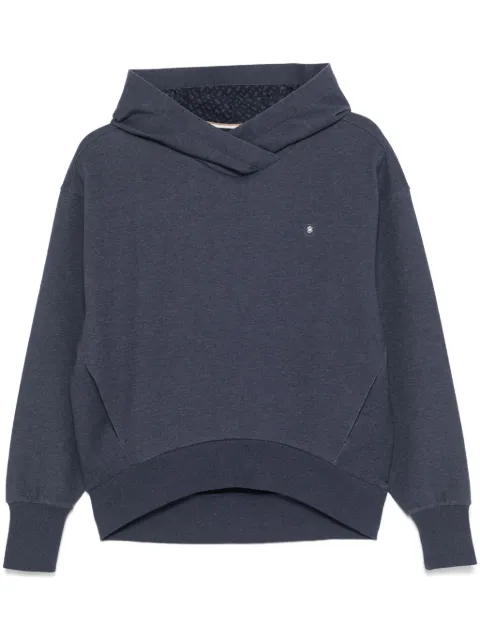 BOSS hoodie con efecto melange