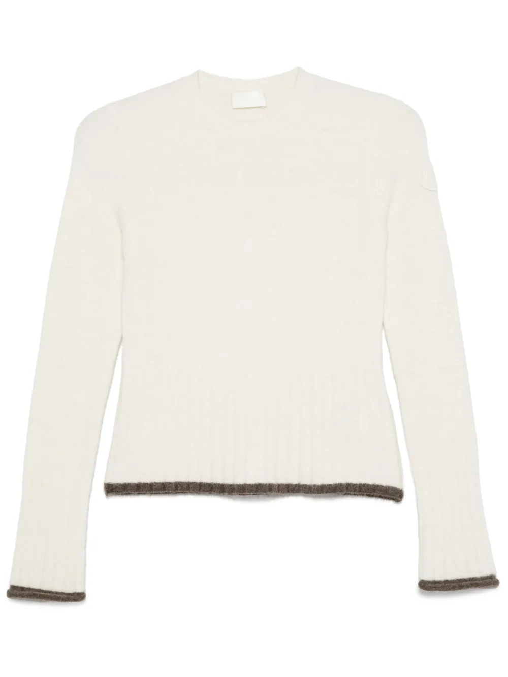 Moncler Geborstelde trui Wit