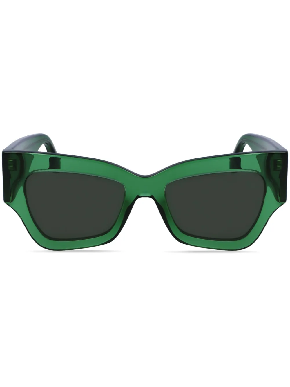 Victoria Beckham Eyewear サングラス - グリーン Victoria Beckham Eyewear サングラス - グリーン