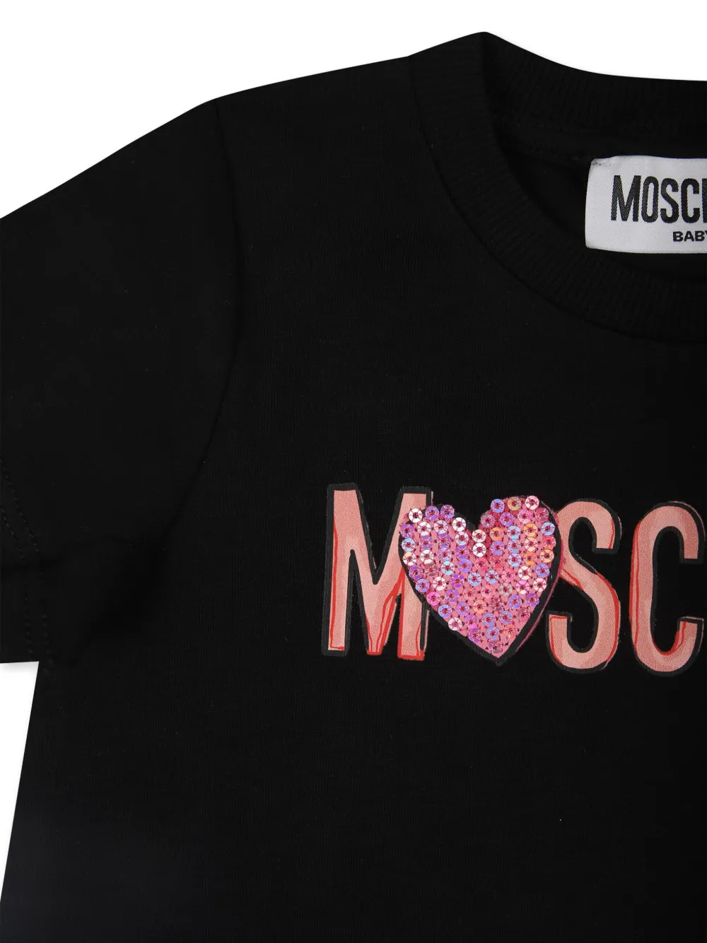 Moschino Kids Trainingspak met teddybeerprint Zwart