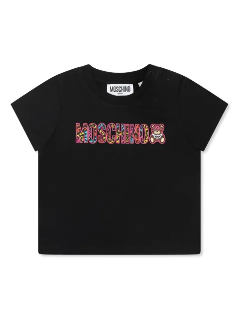 Moschino Kids logo-print T-shirt