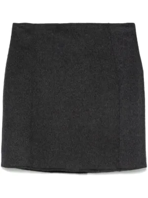 スカート PAROSH Women Skirts D721930BEACH24013 Black Parosh Skirts for Women