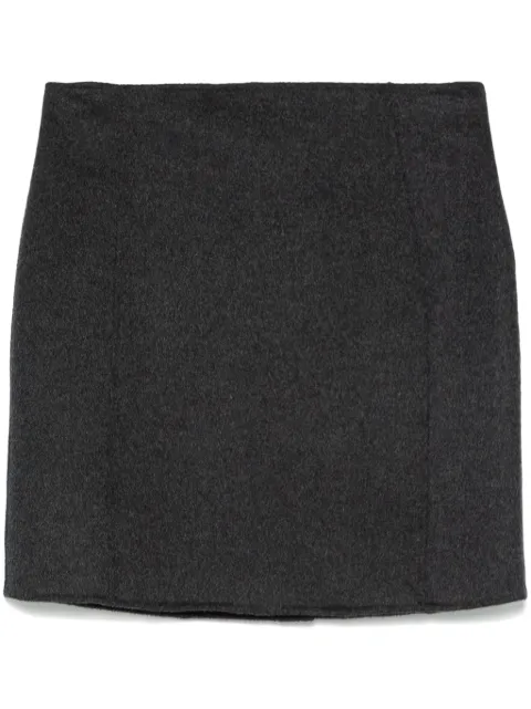 P.A.R.O.S.H. brushed-effect mini skirt