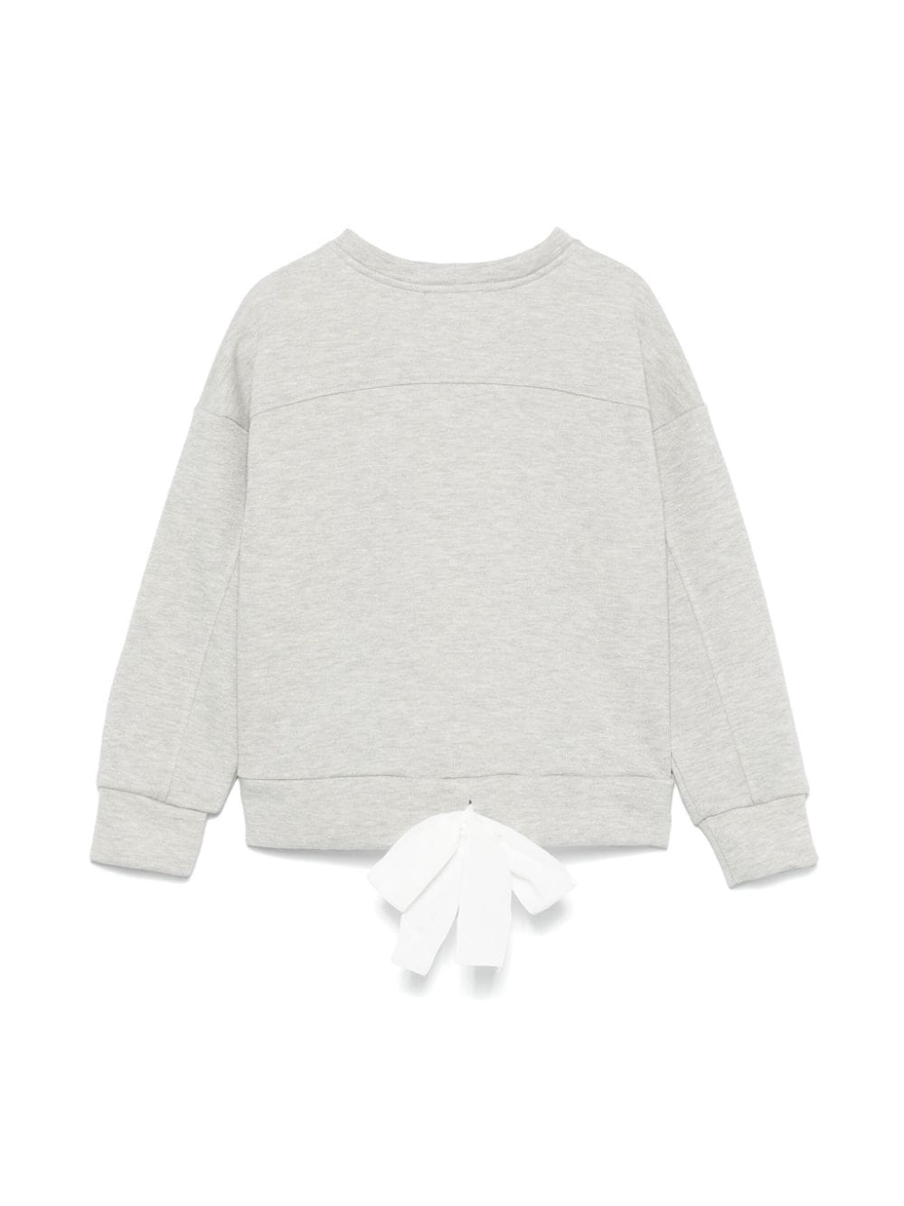 Miss Grant Kids Lamé sweater - Grijs