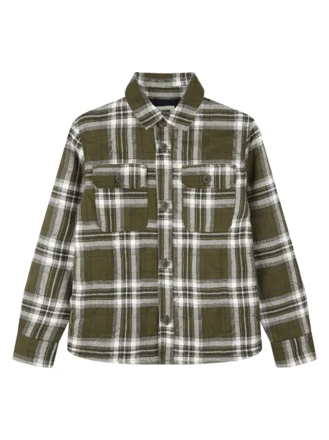 Zadig & Voltaire Kids checked shirt