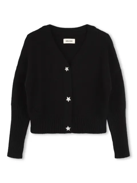 Zadig & Voltaire Kids v-neck cardigan