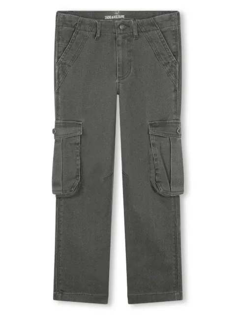 Zadig & Voltaire Kids pantalones tipo cargo