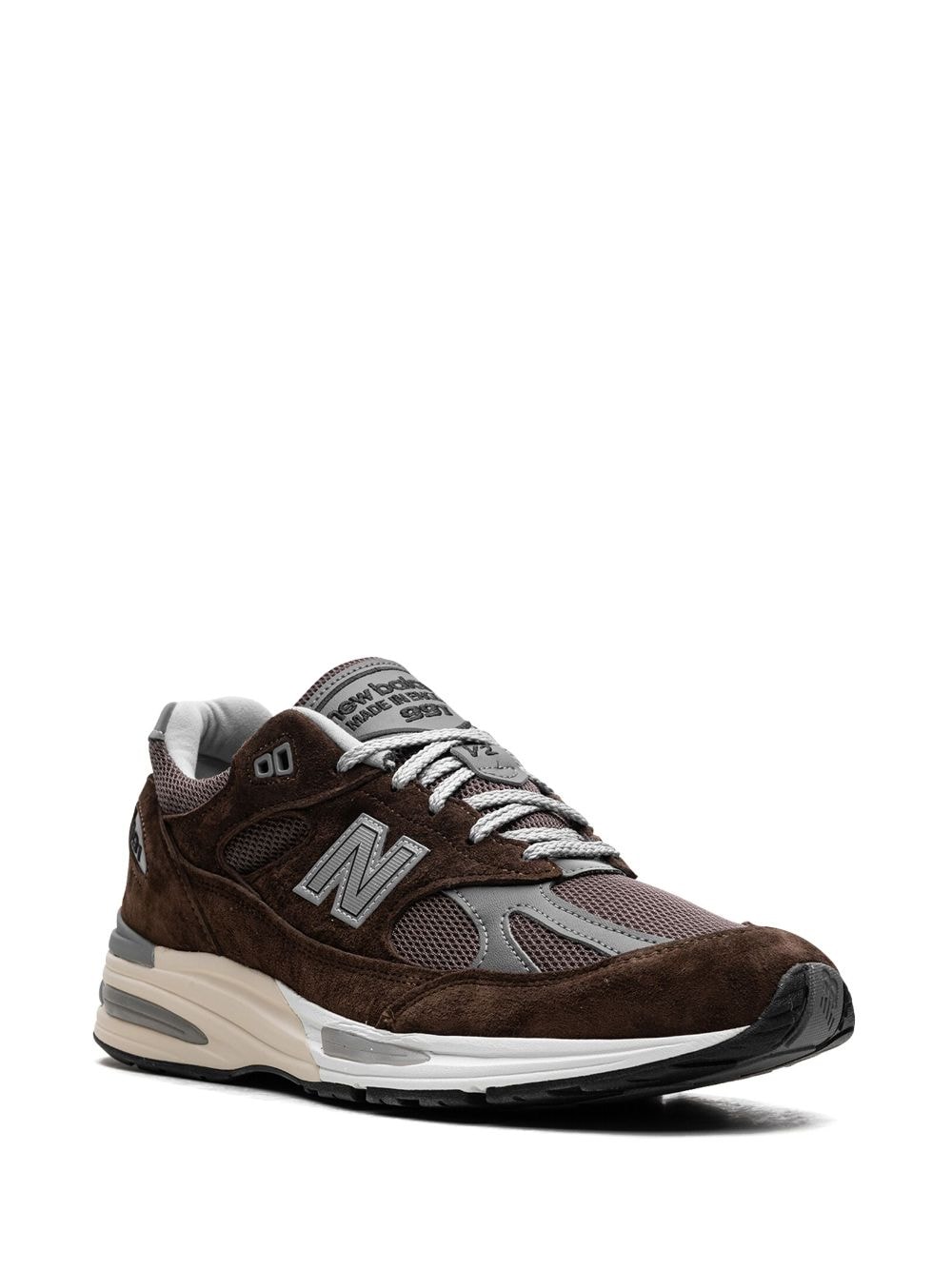 New Balance Made in UK 991v2 "Pinecone" sneakers - Bruin