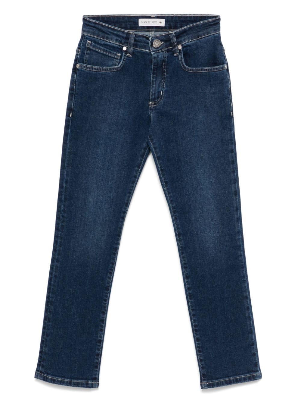 Manuel Ritz straight-leg jeans - Blu