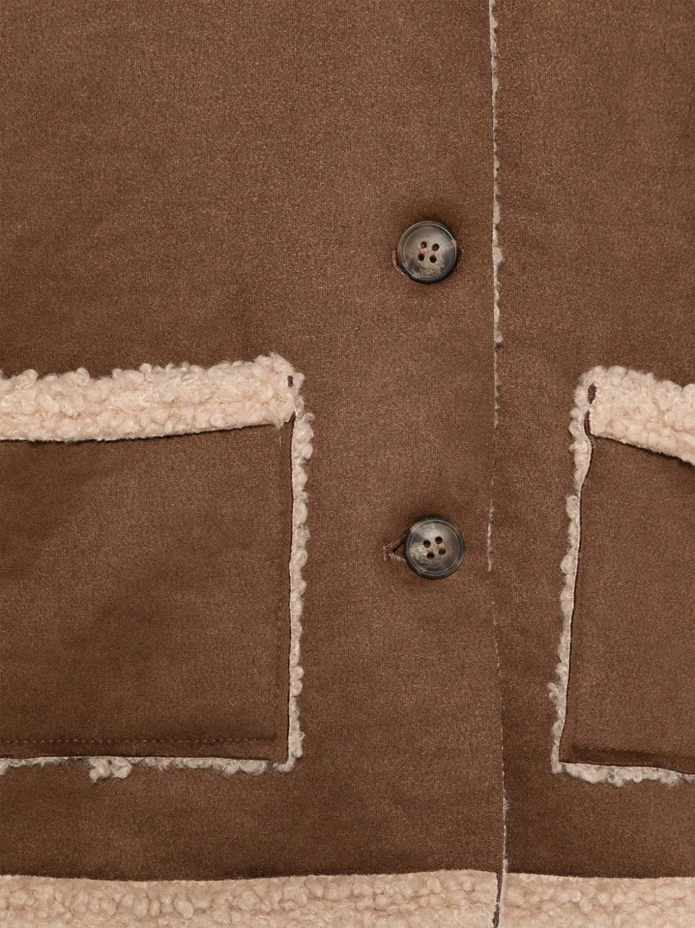 Manuel Ritz Suede Coat Brown FARFETCH