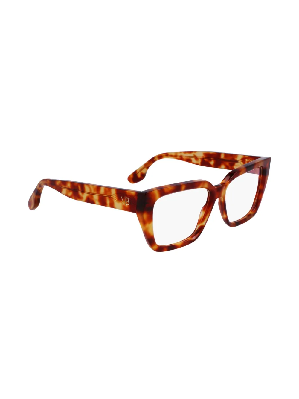 Victoria Beckham Eyewear Zonnebril met schildpadschild-design Bruin