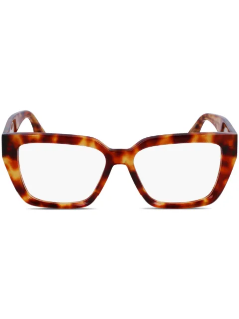 Victoria Beckham Eyewear lentes de sol con armazón estilo carey