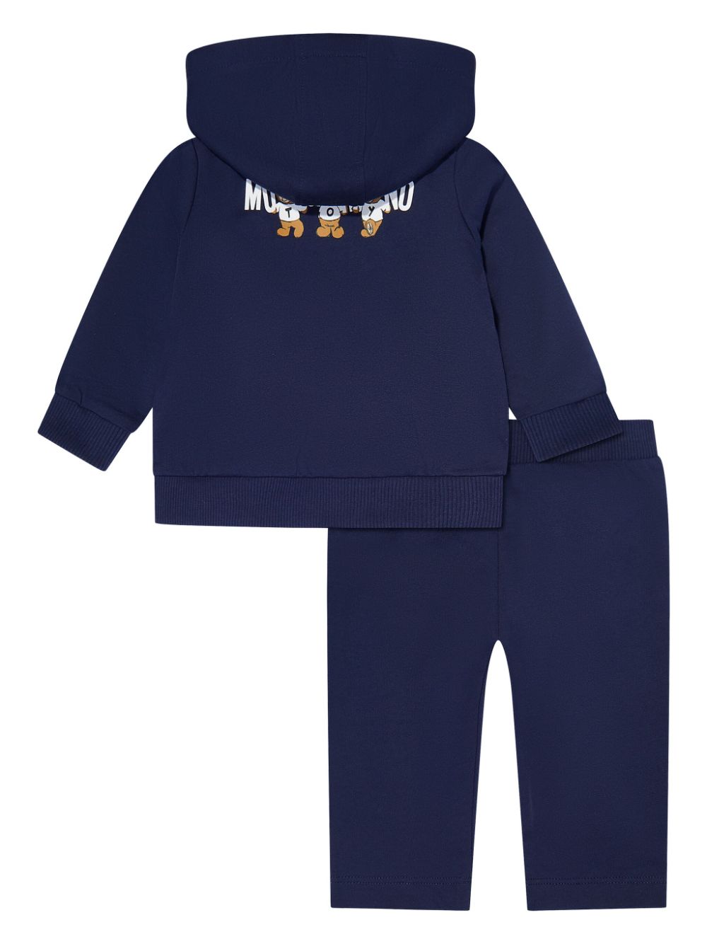 Moschino Kids Teddy Bear-print tracksuit - Blauw