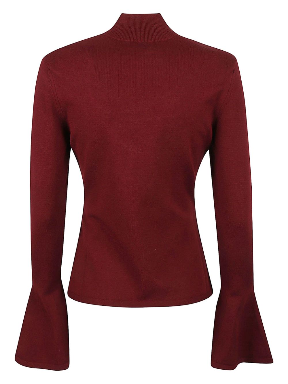 Shop Federica Tosi Cut-out Jumper In Red