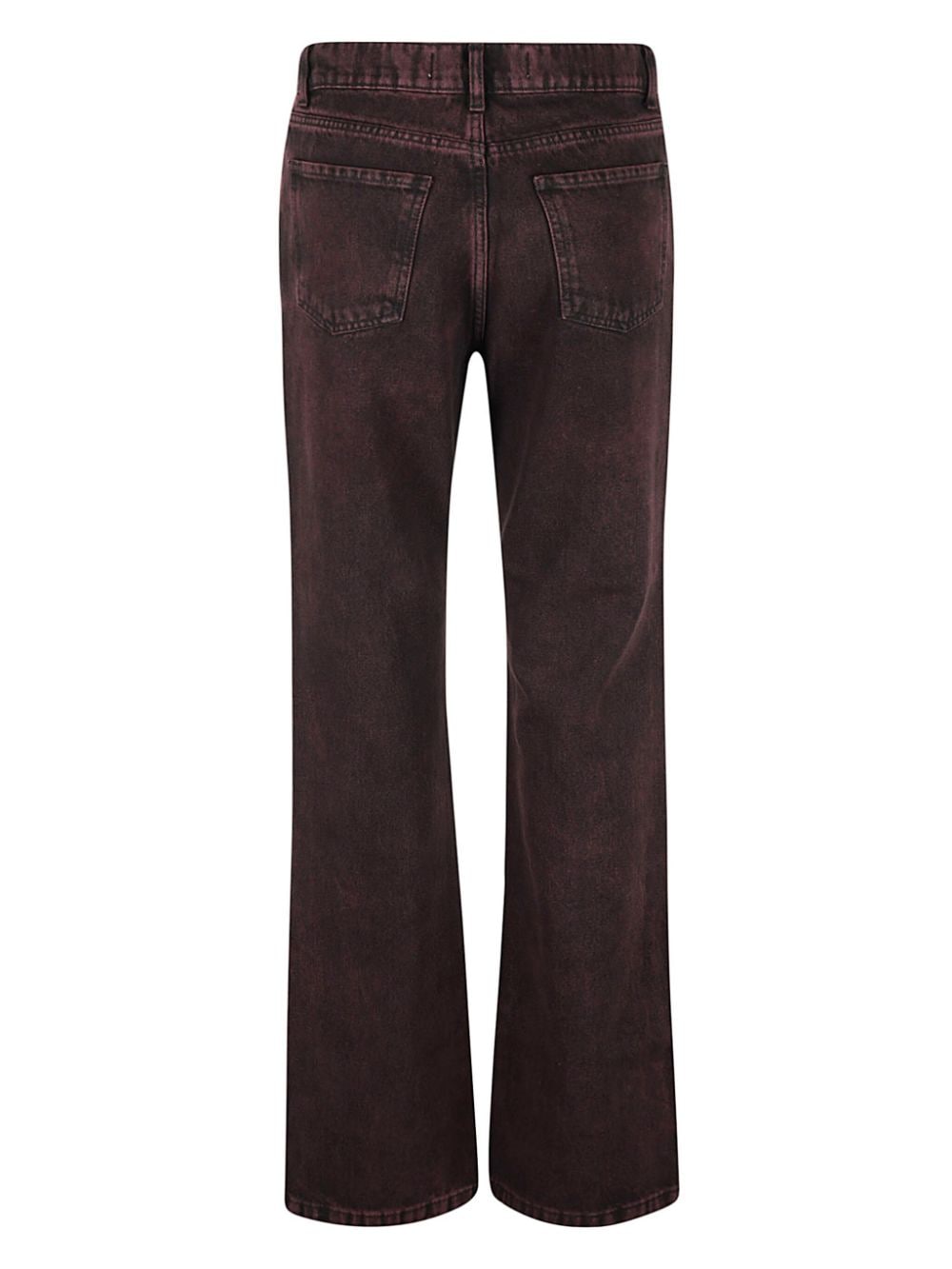 Federica Tosi Dritto straight-leg jeans - Rood