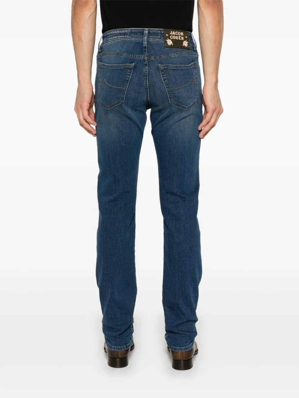 Jacob Cohen Denim Tapered Jeans In Blue
