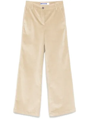 パンツ JACOB COHEN PANTALONE PANT WIDE LEG WAIST JULIANNE Jacob Cohen Julianne Wide-Leg Striped Pants in Gray | Lyst