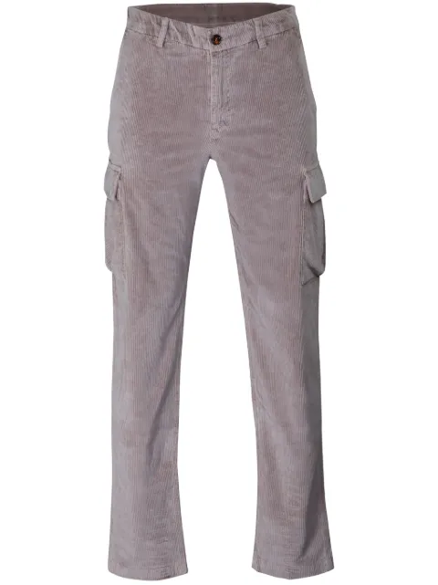 Moorer pantalones cargo de pana