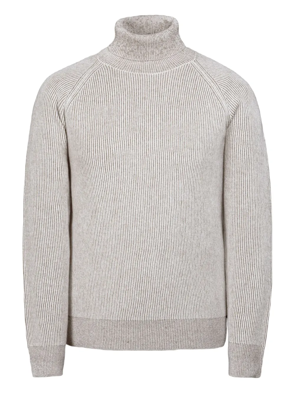 Moorer ribbed turtleneck sweater | Grey | Image 1