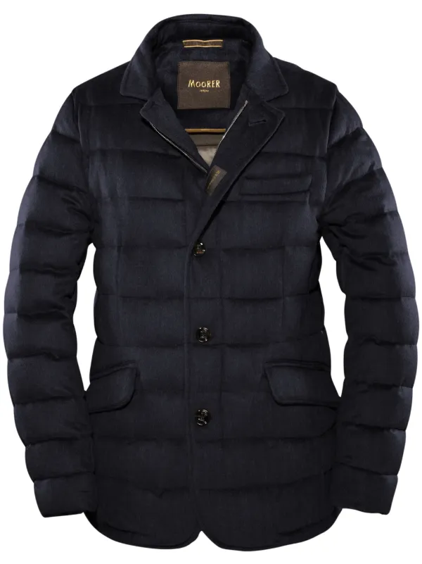 Moorer Zayn Jacket | Blue | FARFETCH