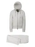 Moorer hooded zip-up tracksuit - Neutrals