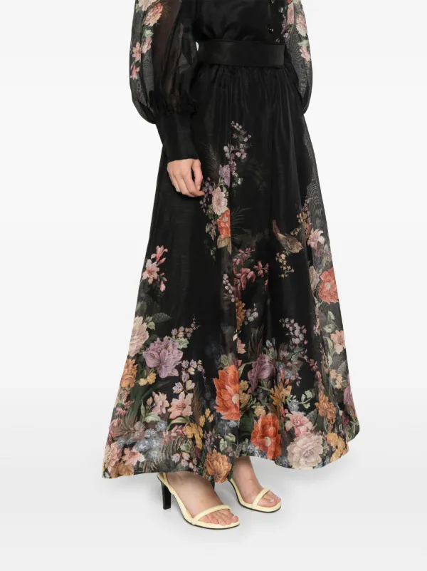 Pavilion midi skirt