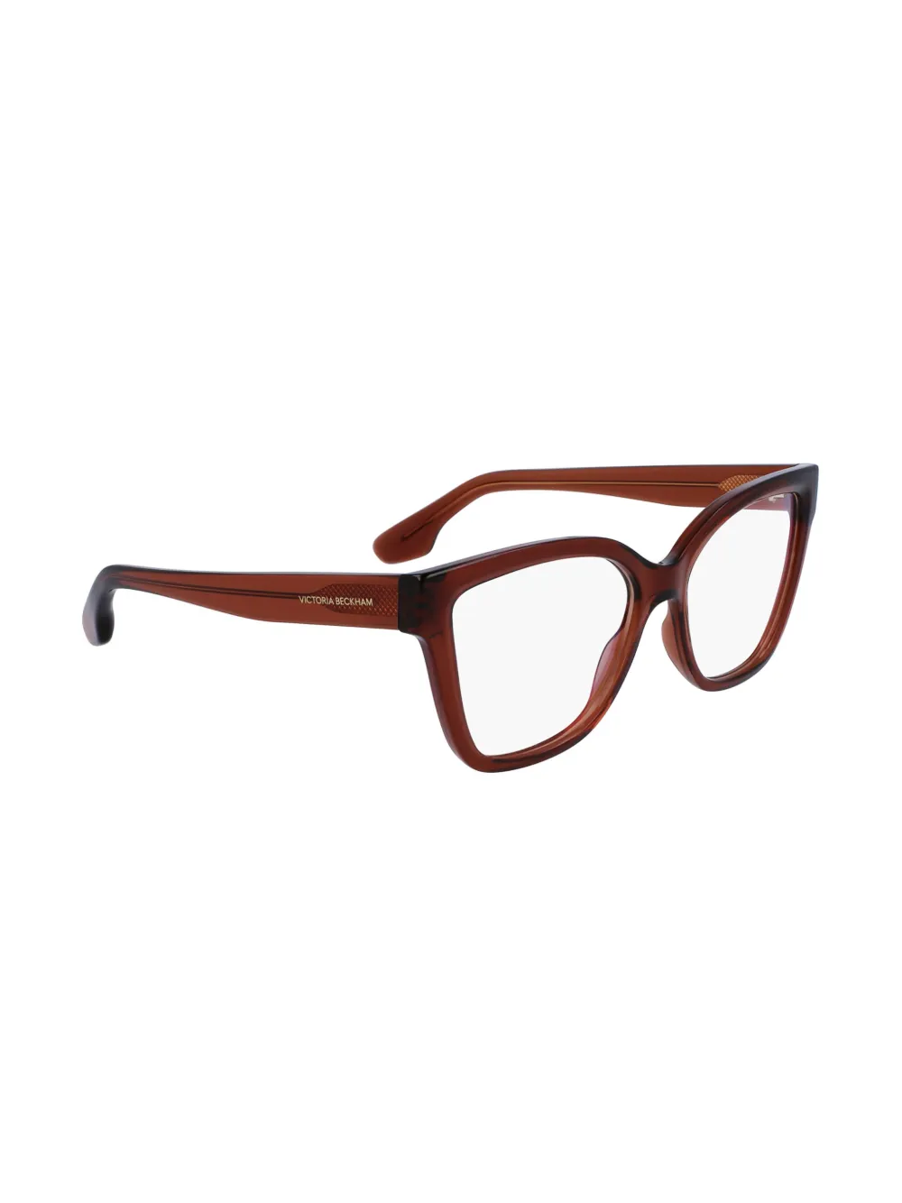 Victoria Beckham Eyewear Bril met vierkant montuur Bruin