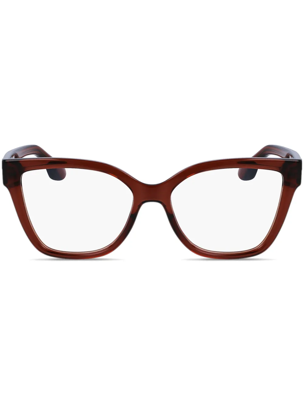 Victoria Beckham Eyewear Occhiali squadrati - Marrone