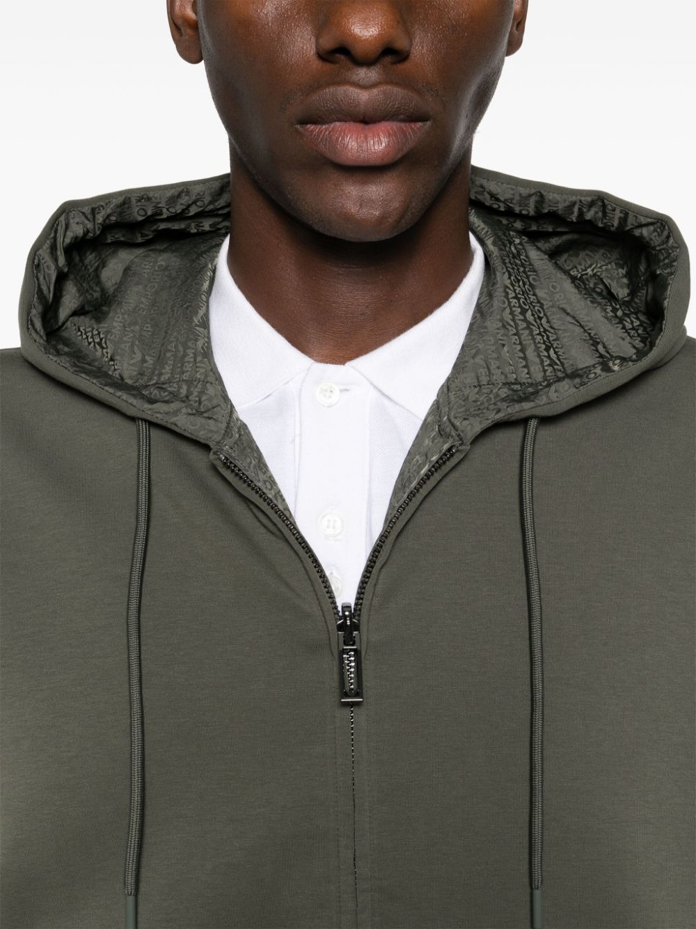 Emporio Armani reversible hoodie Men