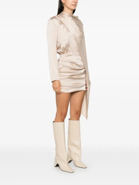 Magda Butrym cape-effect mini dress 182924 - 2