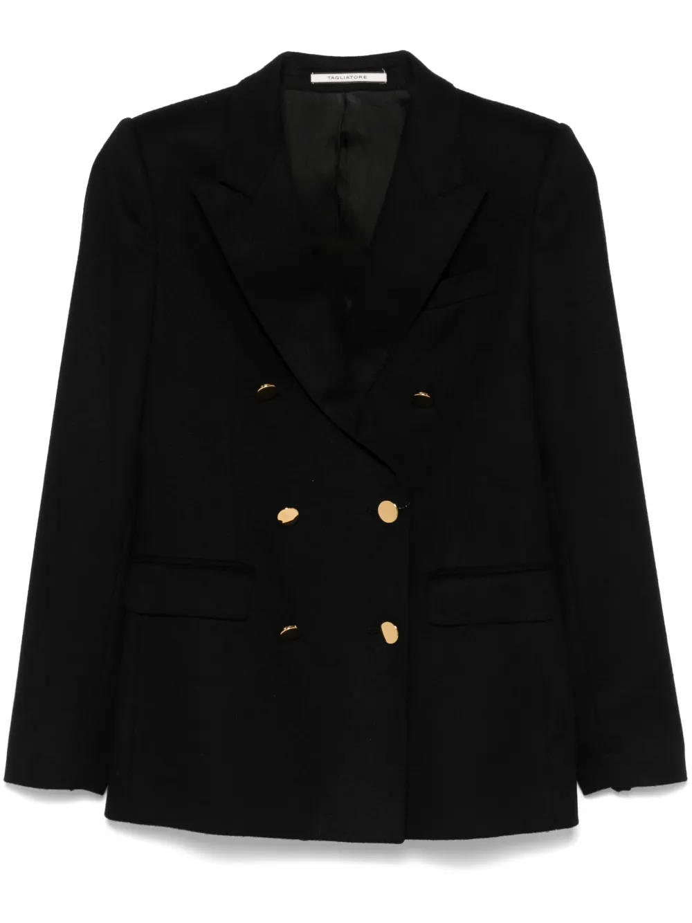 Tagliatore Blazer met dubbele rij knopen Zwart