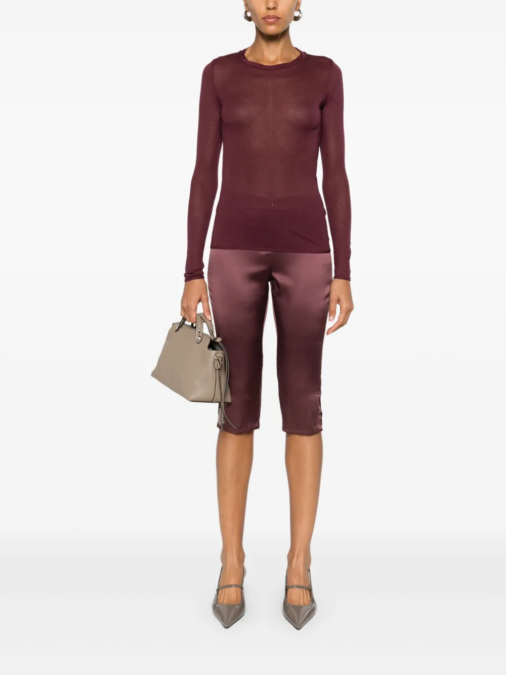 Affordable Majestic Filatures sheer T-shirt Women