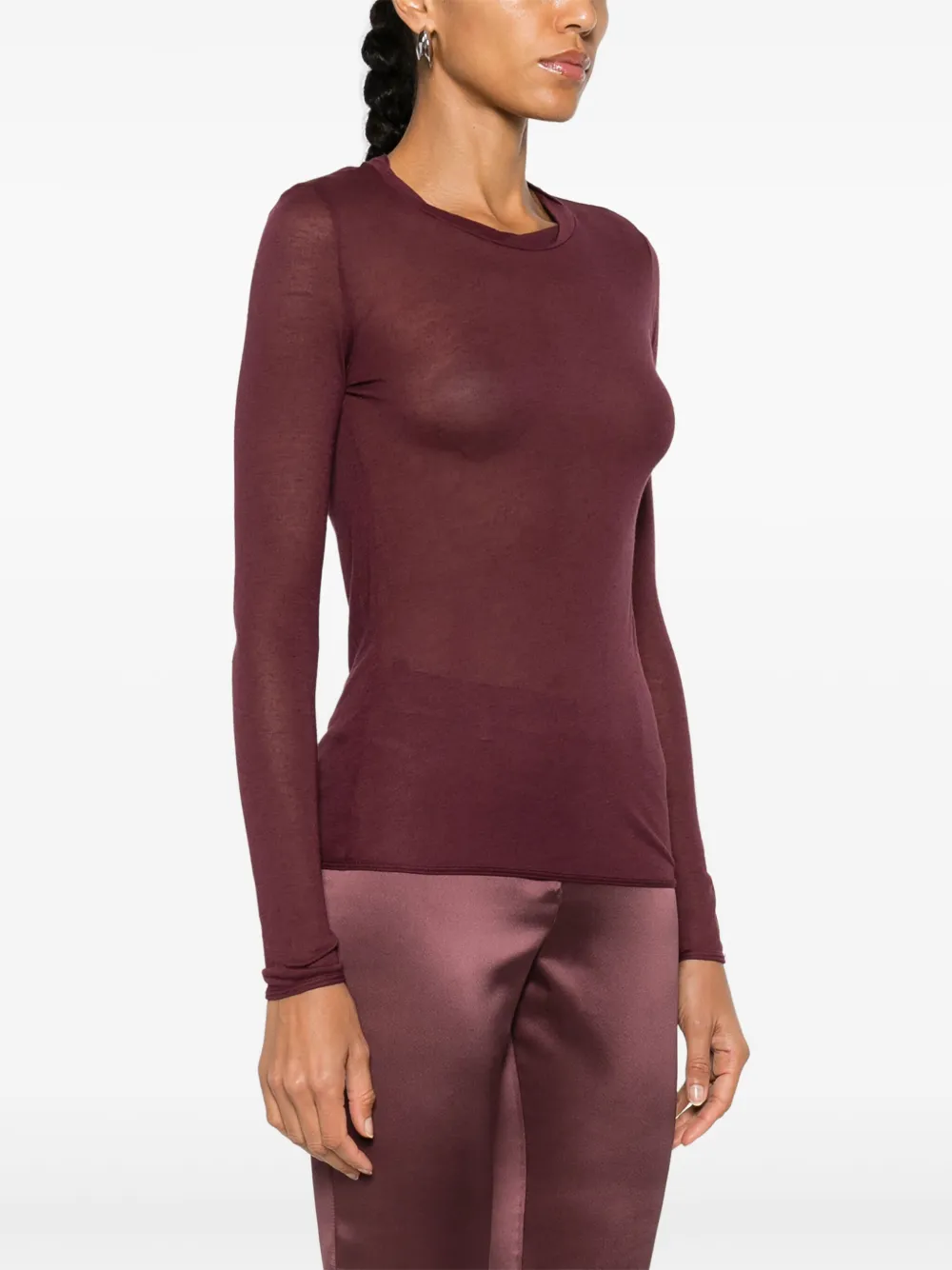 Affordable Majestic Filatures sheer T-shirt Women