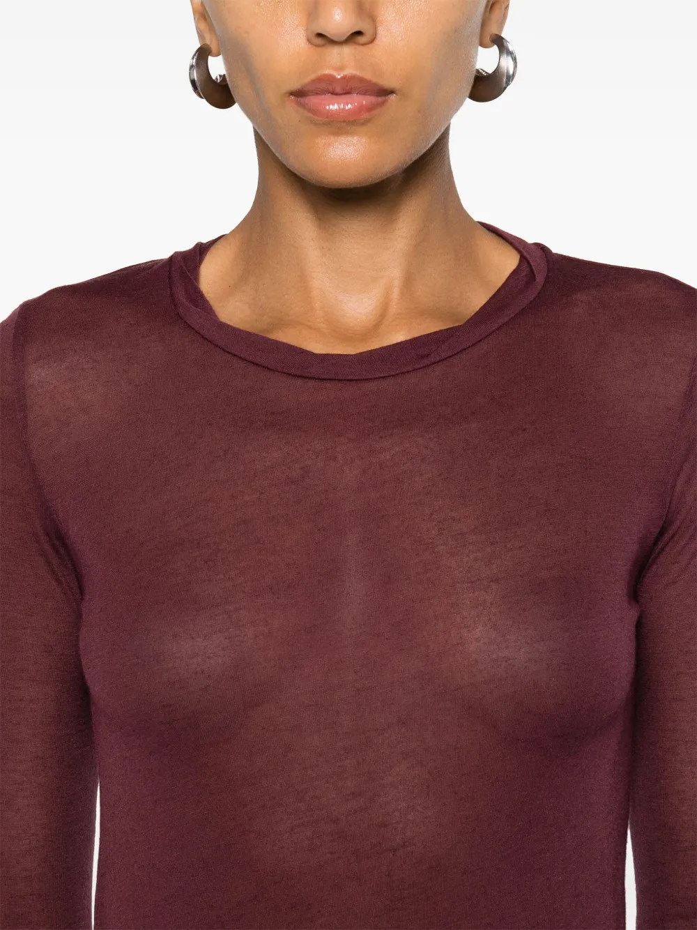 Affordable Majestic Filatures sheer T-shirt Women