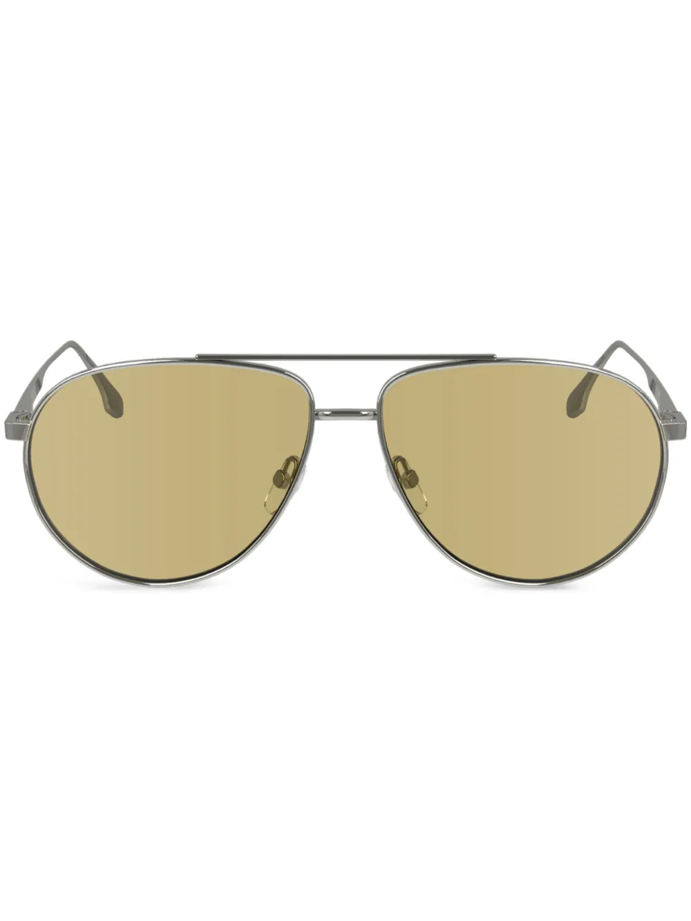 Victoria Beckham Pilot-frame Sunglasses In Green