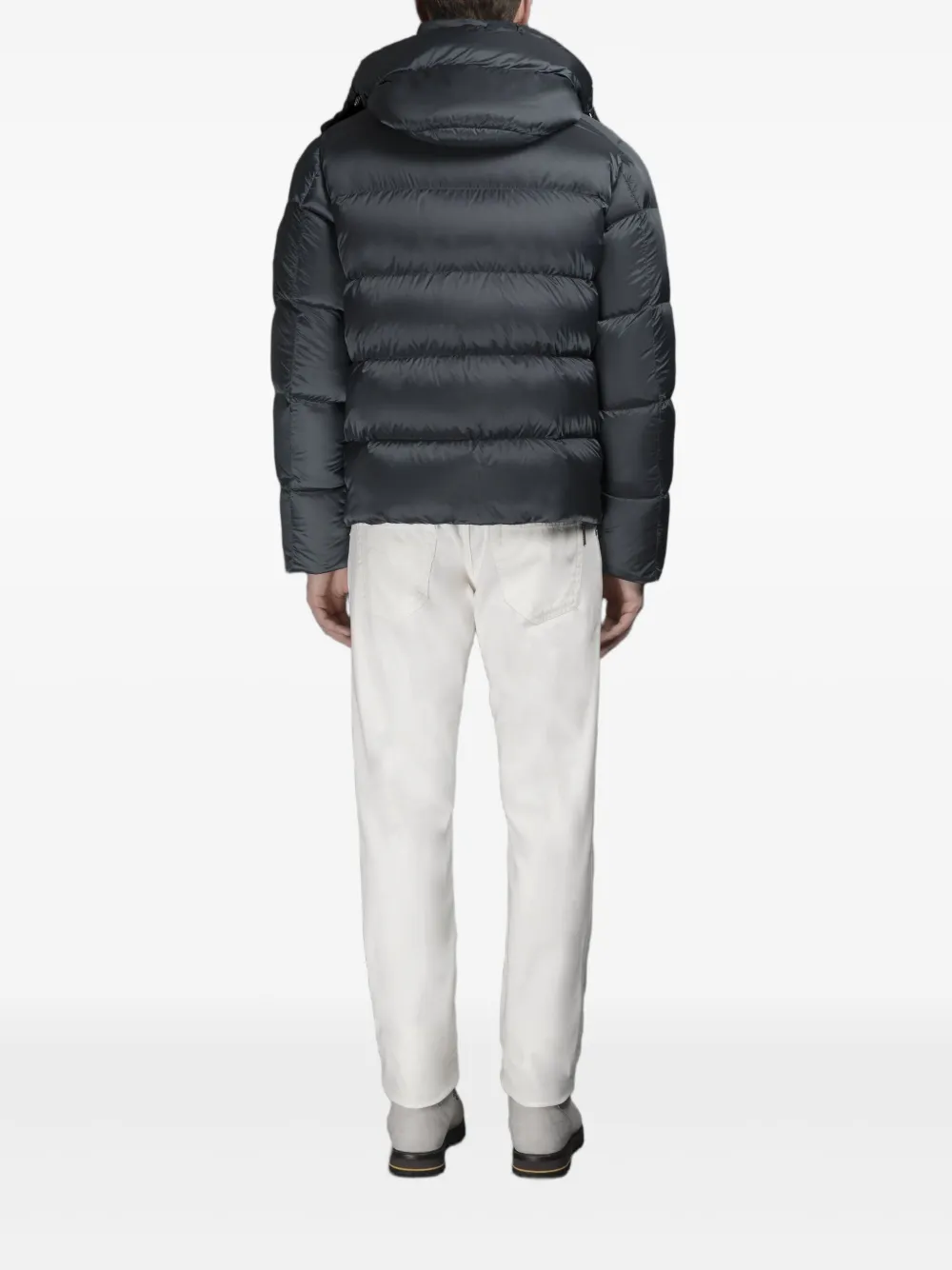 Moorer Nadir donsjack met capuchon Blauw