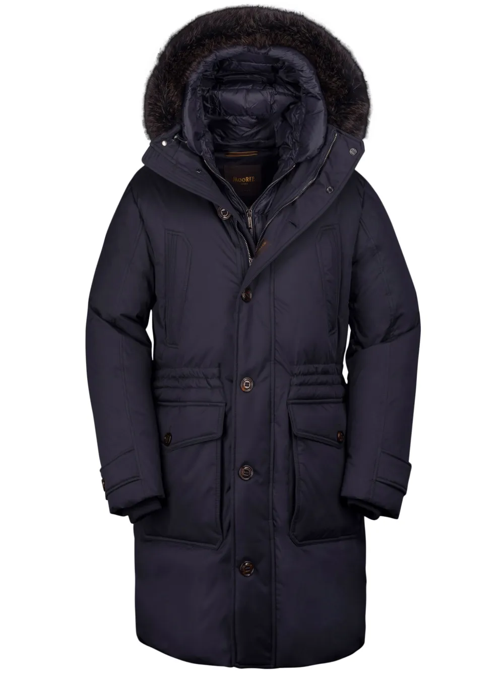 Moorer Helsinky coat | Blue | Image 1