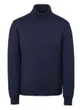 Moorer roll-neck sweater - Blue