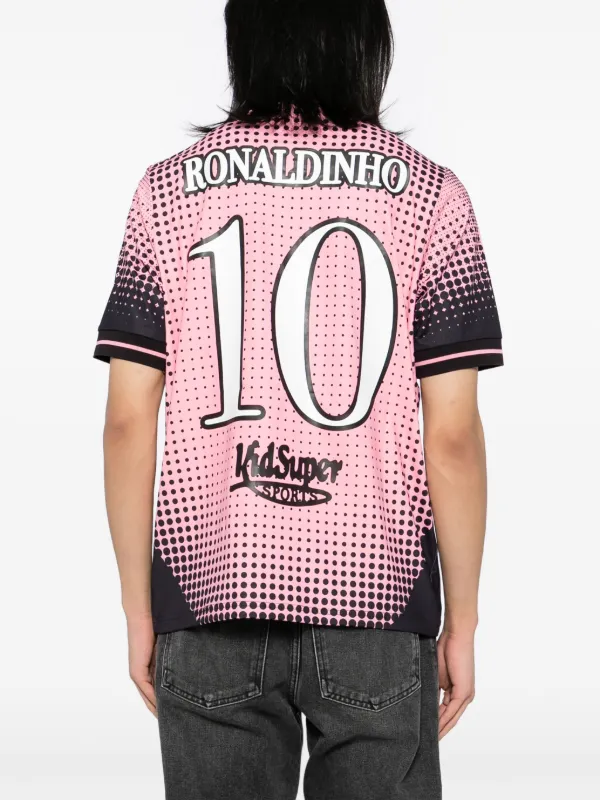 KidSuper x Ronaldinho Shirt | Pink | FARFETCH KidSuper x Ronaldinho Shirt | Pink | FARFETCH