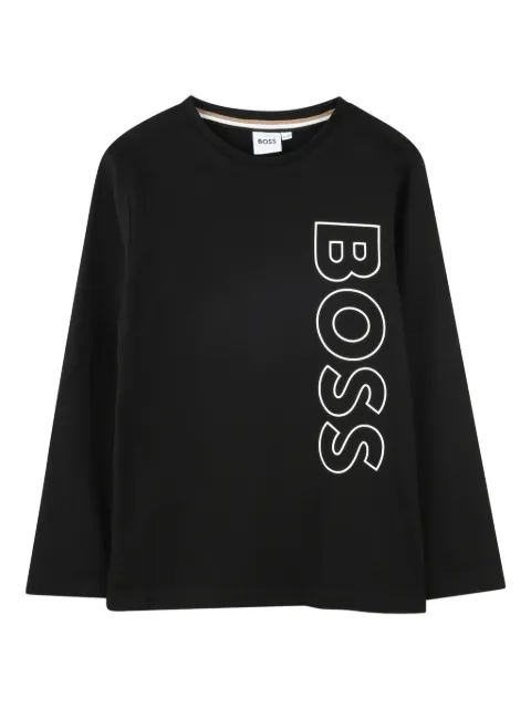 BOSS Kidswear logo-print T-shirt