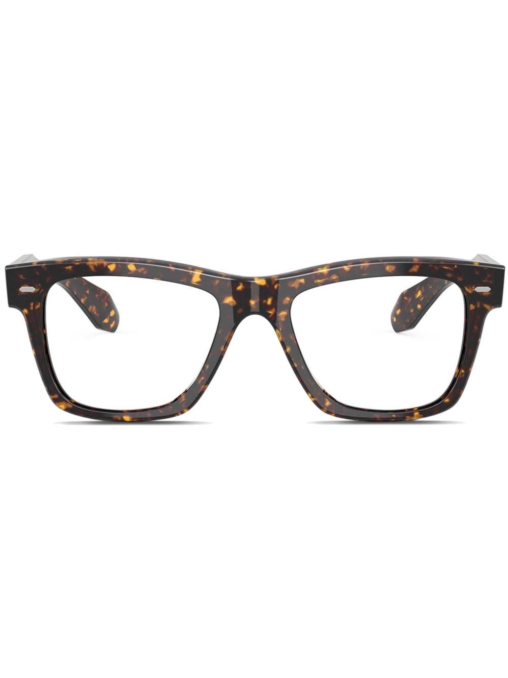 Shop Oliver Peoples N.04 Atago Tortoise In 褐色