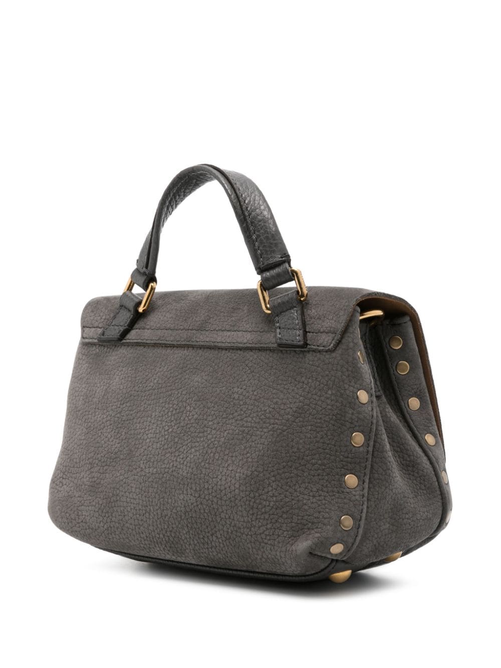 Shop Zanellato Baby Postina Satchel Bag In Grey