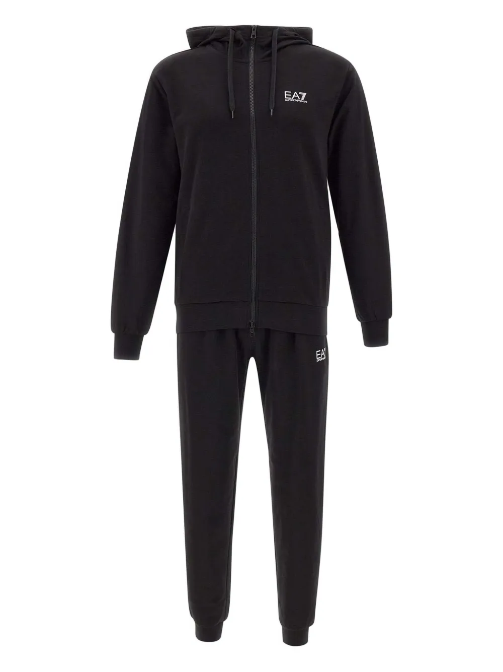 Ea7 Emporio Armani Trainingspak met rits Zwart