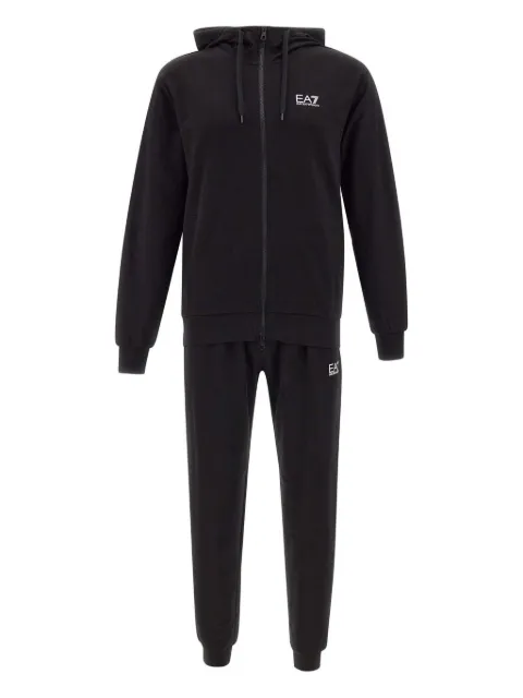 Ea7 Emporio Armani zip-up tracksuit set