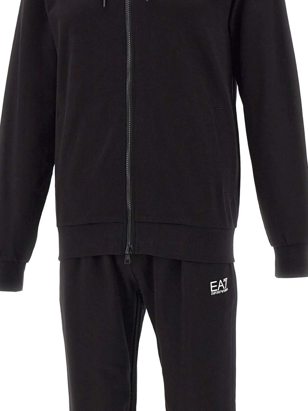 Ea7 Emporio Armani Trainingspak met rits Zwart